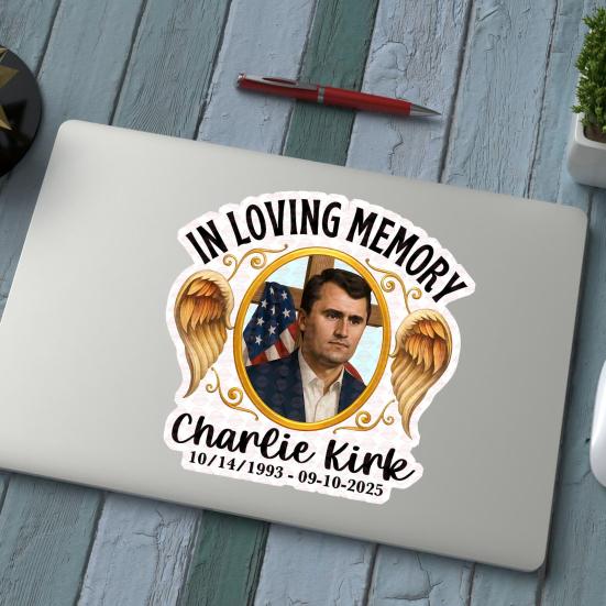 10 шт. Памятные наклейки Чарли Патриотические виниловые наклейки Флаг США Наклейка на ноутбук для автомобиля, бутылки с водой, окна транспортного средства