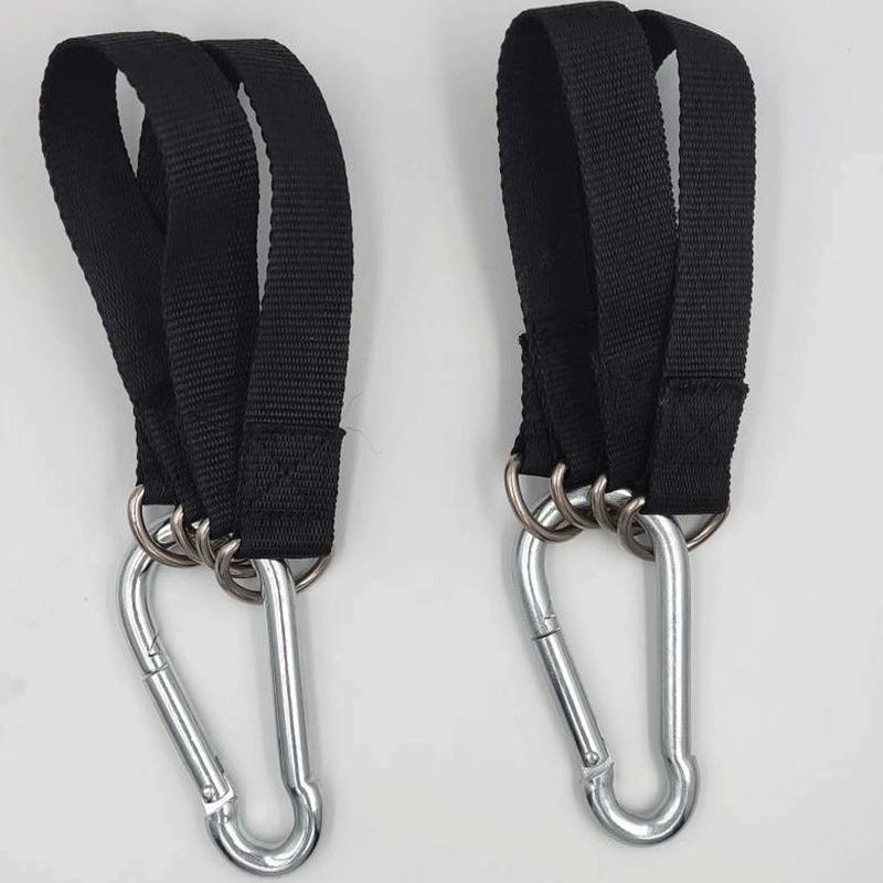 Подвесной ремень 150 кг, Т-образный ремень, веревка для гантелей, штанги, ручки, ремень, ремень для качелей, кольцо с крючком, соединительный ремень