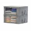 1/2/3Pcs Clothing Wardrobe Organizer Bag Clothes Blanket Quilt Closet Box Bag Home Foldable Storage