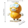 Yellow Duck Skiing duck toy Clockwork Design Jumping Duck Toy Clockwork Duck Toy  Baby Training