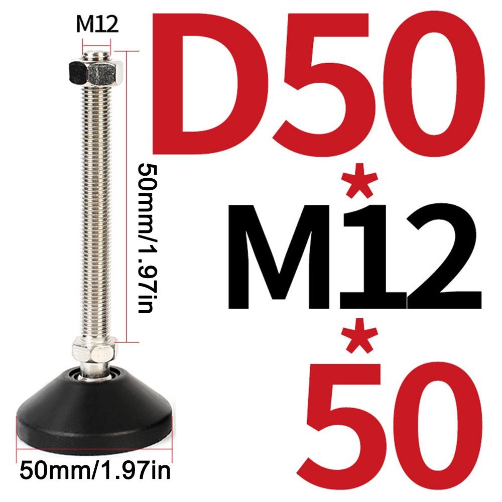 1Pcs M8 M10 M12 Adjustable Leveling Feet Universal Adjustment Feet For Industrial Machinery