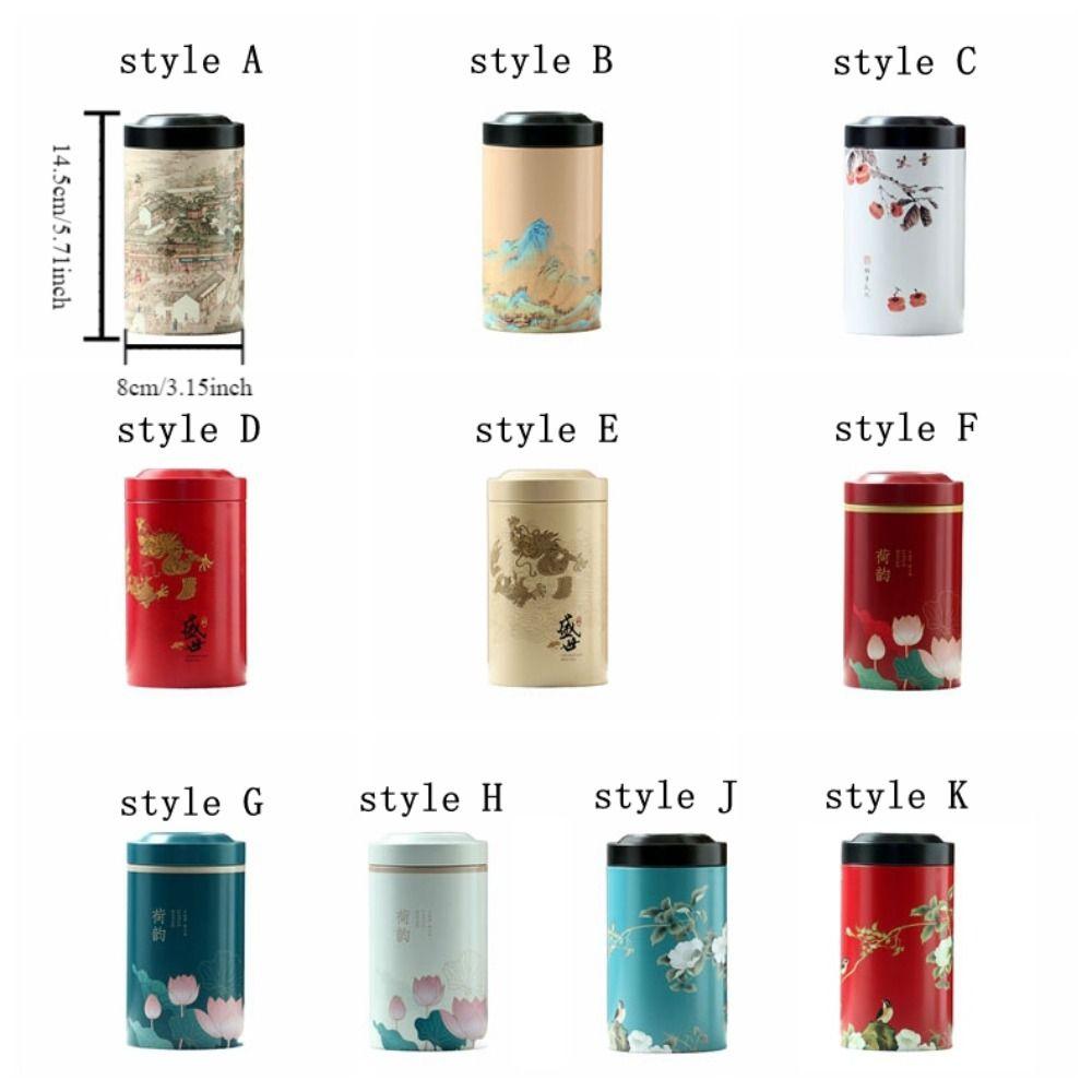 Портативная банка для хранения чая, винтажный пустой жестяной чайник, металлические банки для конфет, коробка для чая, гостиная