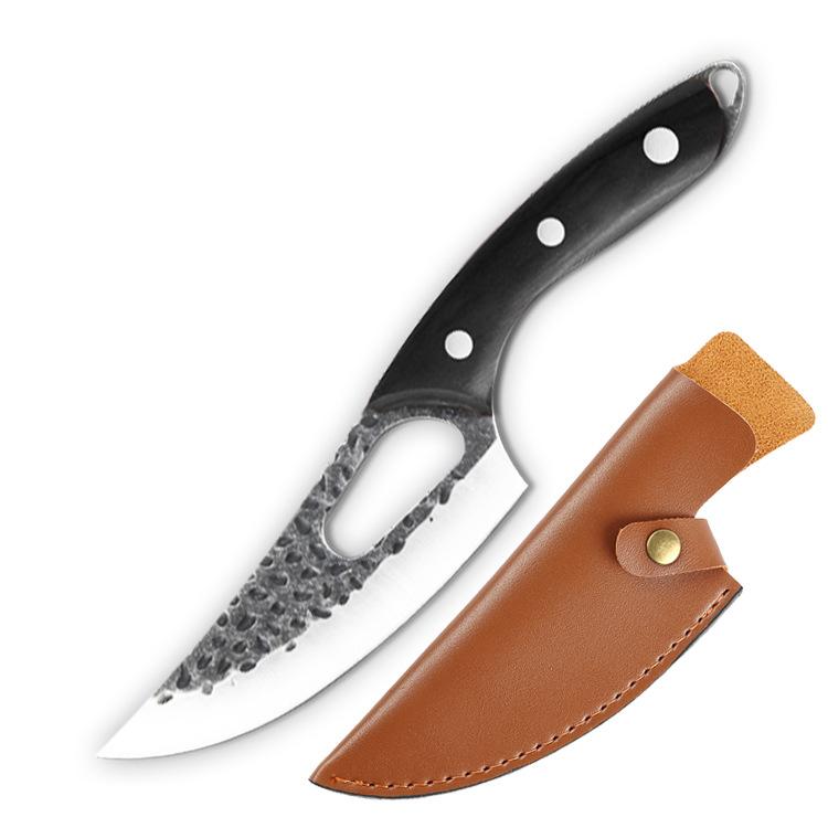 Meat Cleaver Hand-forged Boning Knife Peeling Knife Professional Slaughter Stainless Steel Kitchen Knife