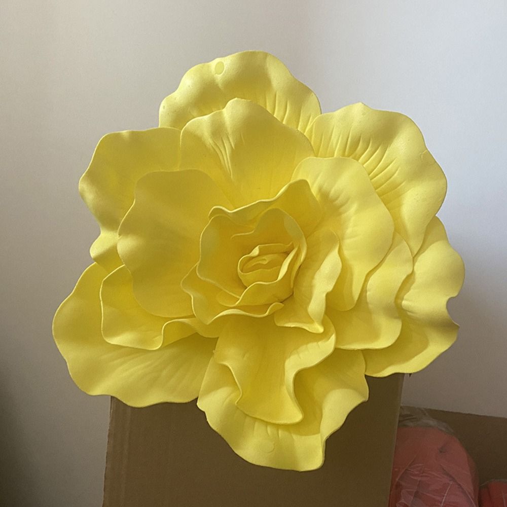 Three-dimensional Large Artificial Flower Photography Props Artificial PE Rose Simulation Flower