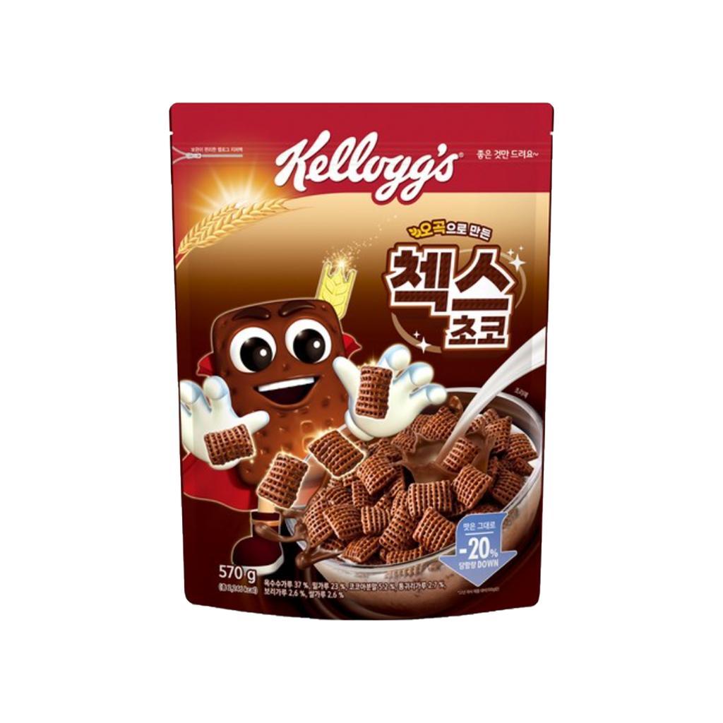 Kellogg’s Chex Choco Cereal 570g / Rich chocolate flavor, Breakfast, Kfood, Authentic Korean Food