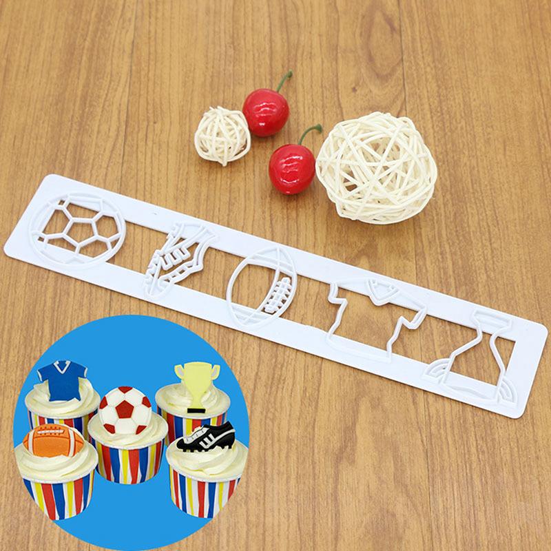 Футбол Спорт Резка Ремесло Печенье Выпечка Бисквит Форма для помадки торт