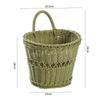 Handwoven Wall Hanging Basket Hollow Weave Woven Storage Basket New Woven Basket  Bedroom Organizer