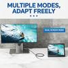 Надежный мини-кабель DisplayPort на DisplayPort 2.1 обеспечивает полное разрешение при 120 Гц и 240 Гц для четкого и детализированного просмотра