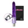 Dildo - Eroticon - Violet - 17 CM - Rainuré - Connecteur 3XLR