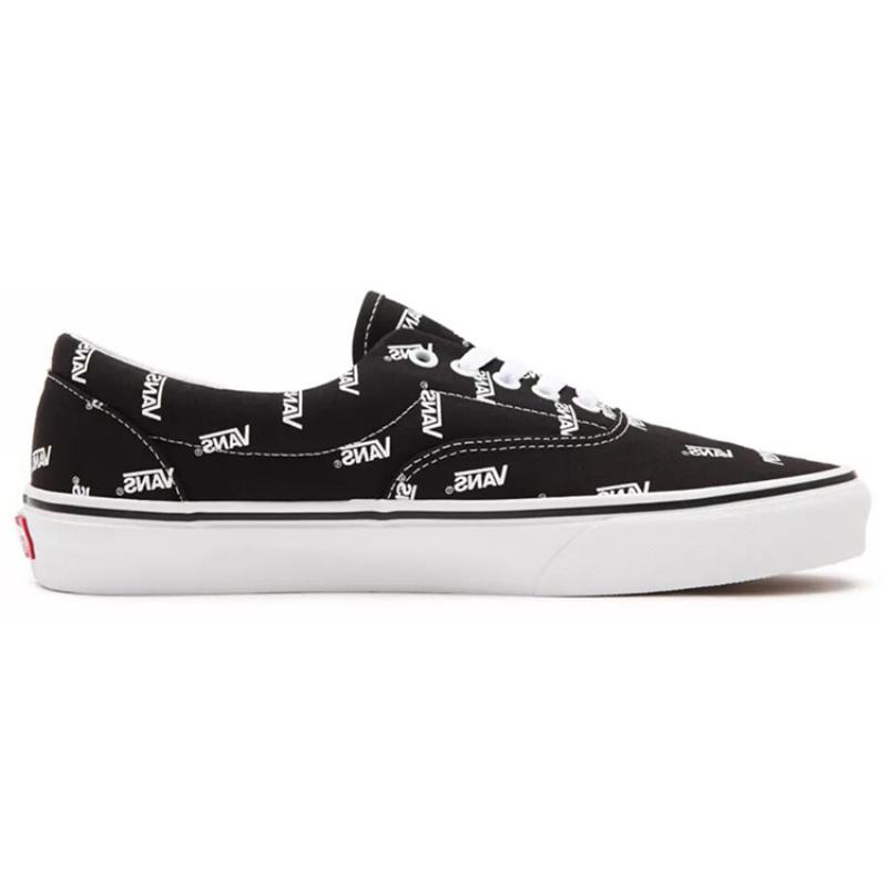 Vans Era 'Логотип по всей поверхности Черно-белый' Vans VN0A54F1QW7