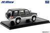 Hi Story Isuzu Big Horn Customized Ebony Silver Metallic Finished Product 1/43 (1993) Black/Light