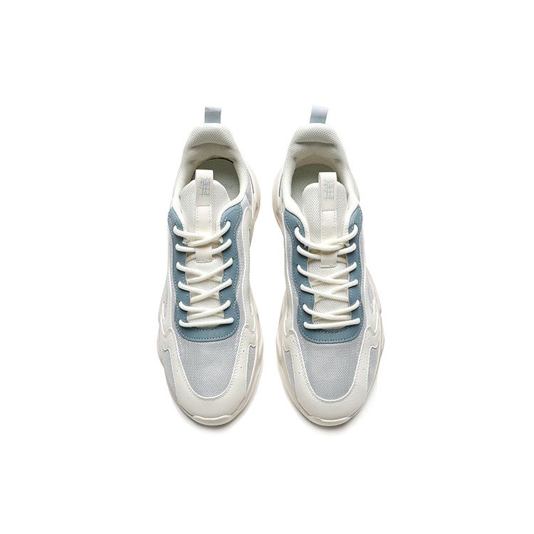 Anta Dance Battle 2.0 сетчатые низкие спортивные повседневные туфли мужские кроссовки серые белые 112238860-4