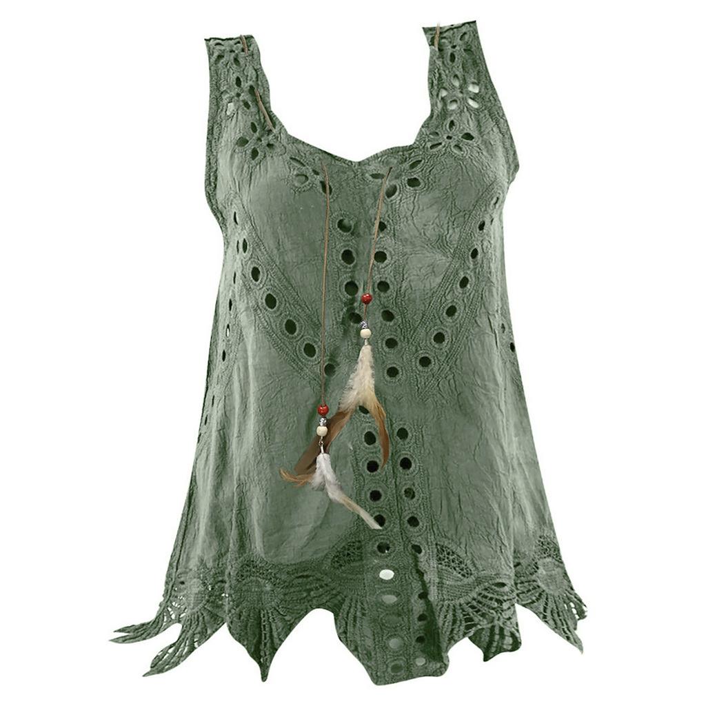 Женская модная свободная повседневная футболка из конопли и хлопка с круглым вырезом, однотонный жилет, футболка, топ