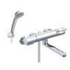 [.co.jp Exclusive] Bathroom Faucet with Thermostat BF-KA145TSG-AMZ (Plated Handle/Eco Full Shower) Shower Bath Faucet for General Area Mixing Fa