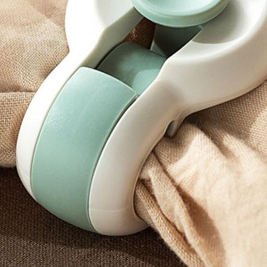 6 шт. мягкие зажимы для одеяла безопасный замок мини-размер простая установка зажимы для одеяла комплект креплений для одеяла