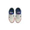 Nike Детские кроссовки Team Hustle D10 FlyEase GS White Game Royal Summit-White Bright-Crimson Midnight-Navy DD7303-103