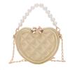 Trendy And Stylish Kids Shoulder Bag With Quilted Pattern Cute Heart For Boys And Girls