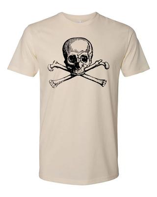 Коттедж Cult Clothing Футболка 100% Хлопок Оккультный Гот Ведьма Череп и Кости