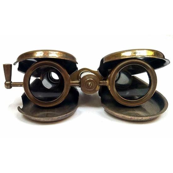 Морская латунная монокулярная бинокулярная винтажная морская подзорная труба, оперные очки