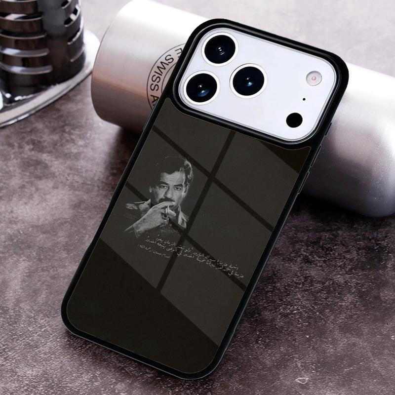 Модный чехол Саддам Хусейн Ирак Арабский чехол для телефона для iPhone 17 16 15 Pro Max Air 14 13 12 11 Plus Ударопрочный чехол