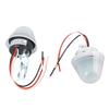 2 Pcs Photocell Light Control Switch 10A Rainproof Sensitive Auto On Off Light Switch for Outdoor Garden AC DC24V