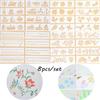 Hot Embossing DIY Craft Album Decorative Flower Scrapbooking Layering Stencils PaintingTemplate