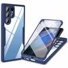 Чехол для телефона с полной защитой  на 360° для Samsung Galaxy S24 S23 S22 S21 Ultra Plus FE Противоударные чехлы для Samsung A55 A54 A35 A25