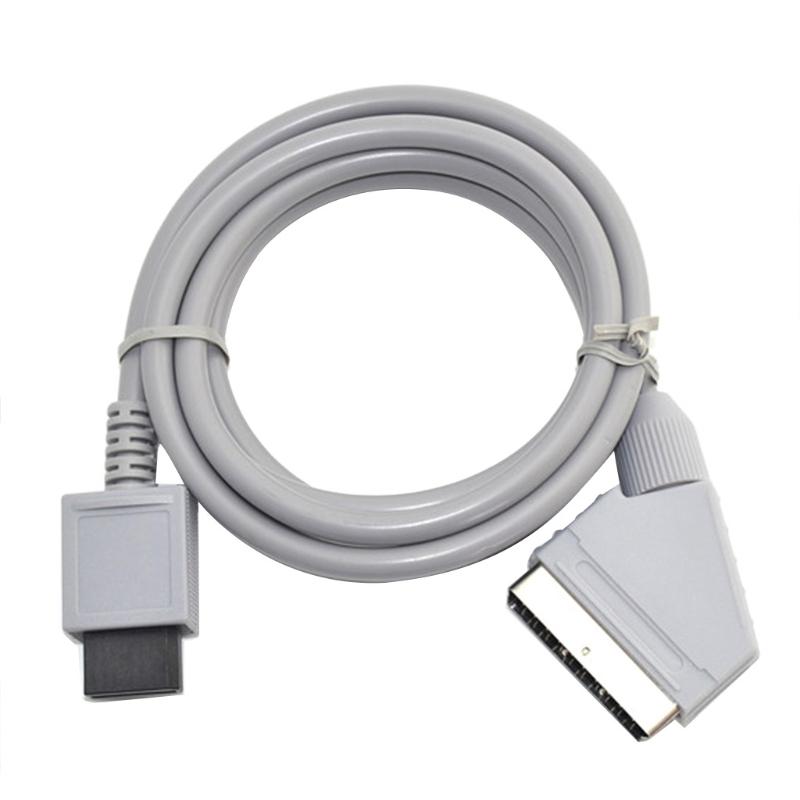 1,8 м RGB Scart Видео ТВ AV Шнур Кабель для Видео Игры