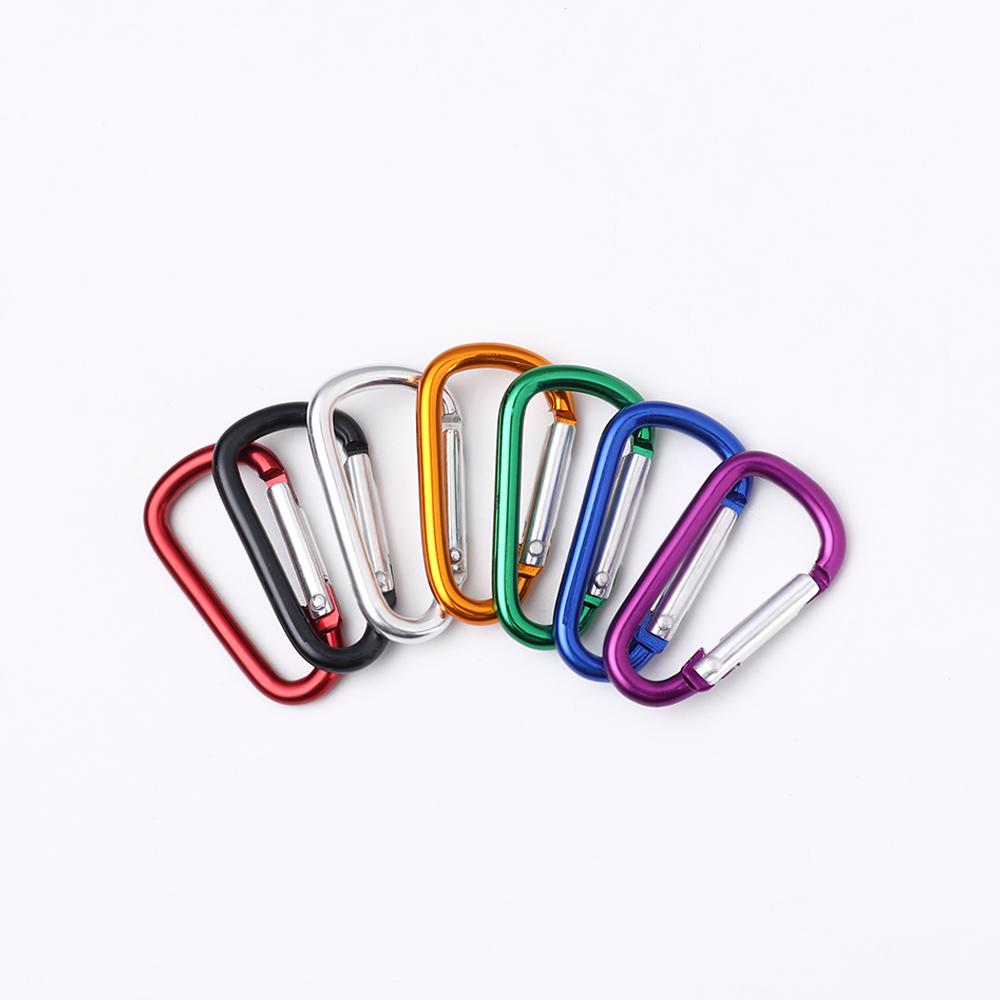 Sports Safety Equipment Camping Hiking Hook Climbing Buckles Buckle Keychain Alloy Carabiner