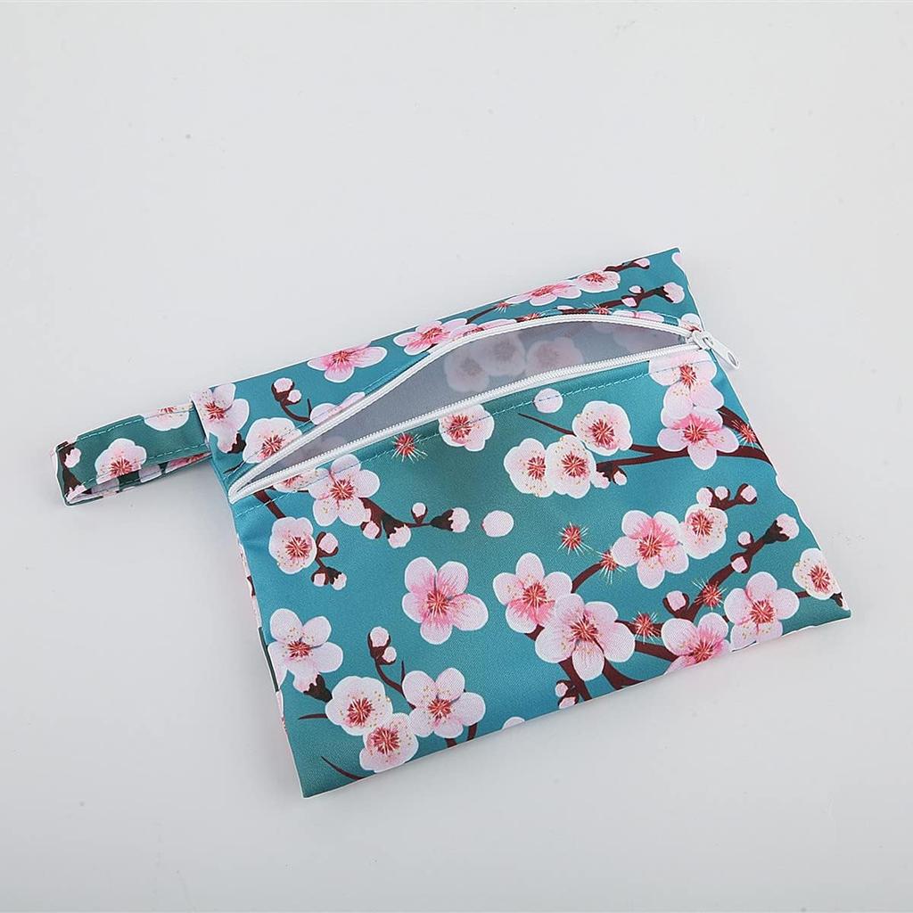 2 Piece reusable mini storage bag suitable for menstrual pads/anti spill pads
