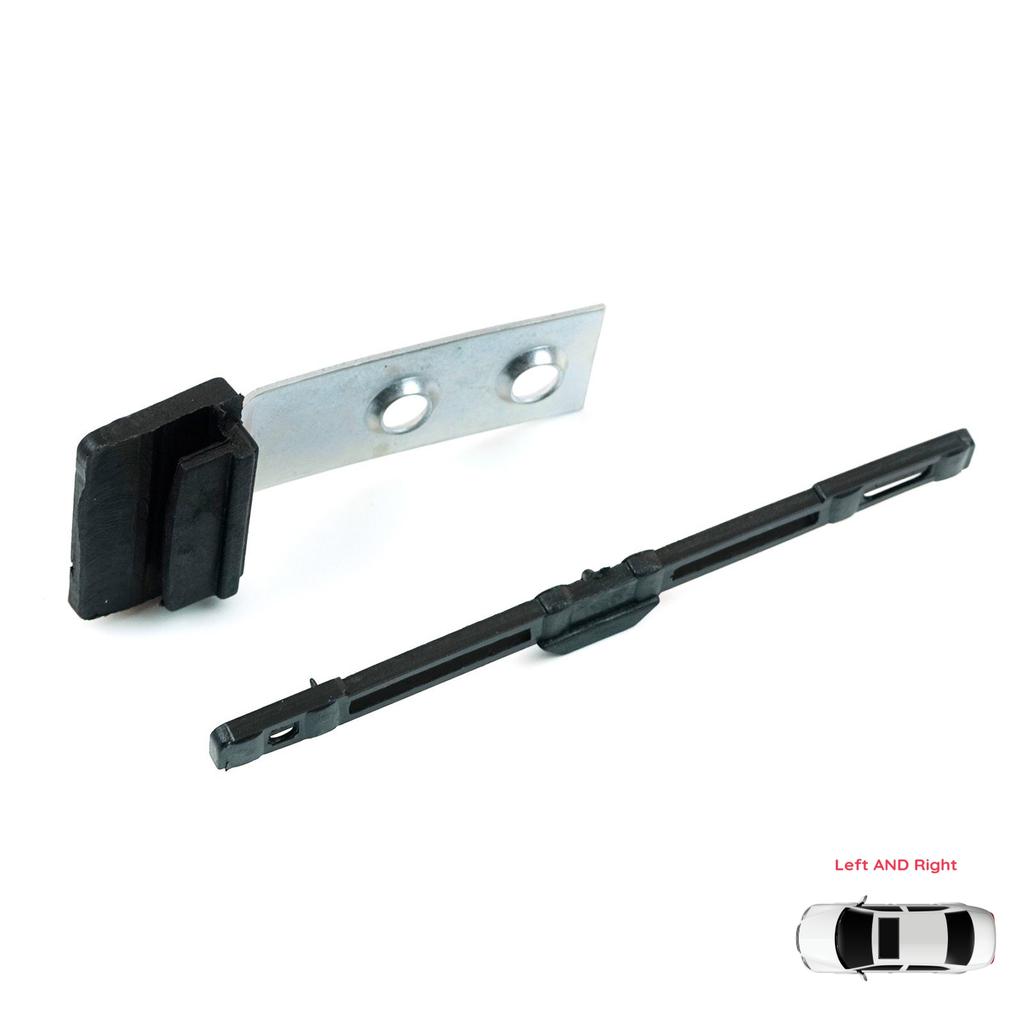BSR2+BSR3 Шторка люка Левая и Правая Боковые Сдвижные Зажимы для BMW 3 Серии E46 1997-2003 До Фейслифтинга 54138246027 54138246025