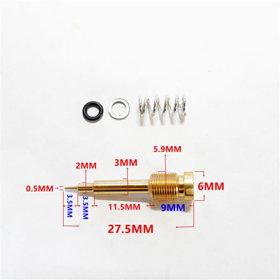 Ремкомплект карбюратора мотоцикла с плунжером и поплавком для Honda PC800 89-98