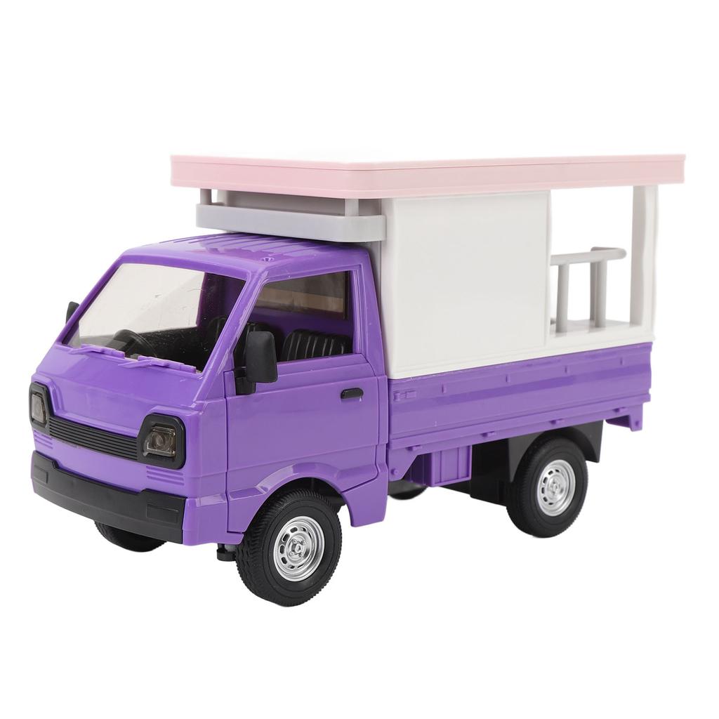 Радиоуправляемая дрифт-машина на пульте управления, фиолетовая, мобильная сцена, грузовик с световым и звуковым эффектом, детская радиоуправляемая игрушка-грузовик