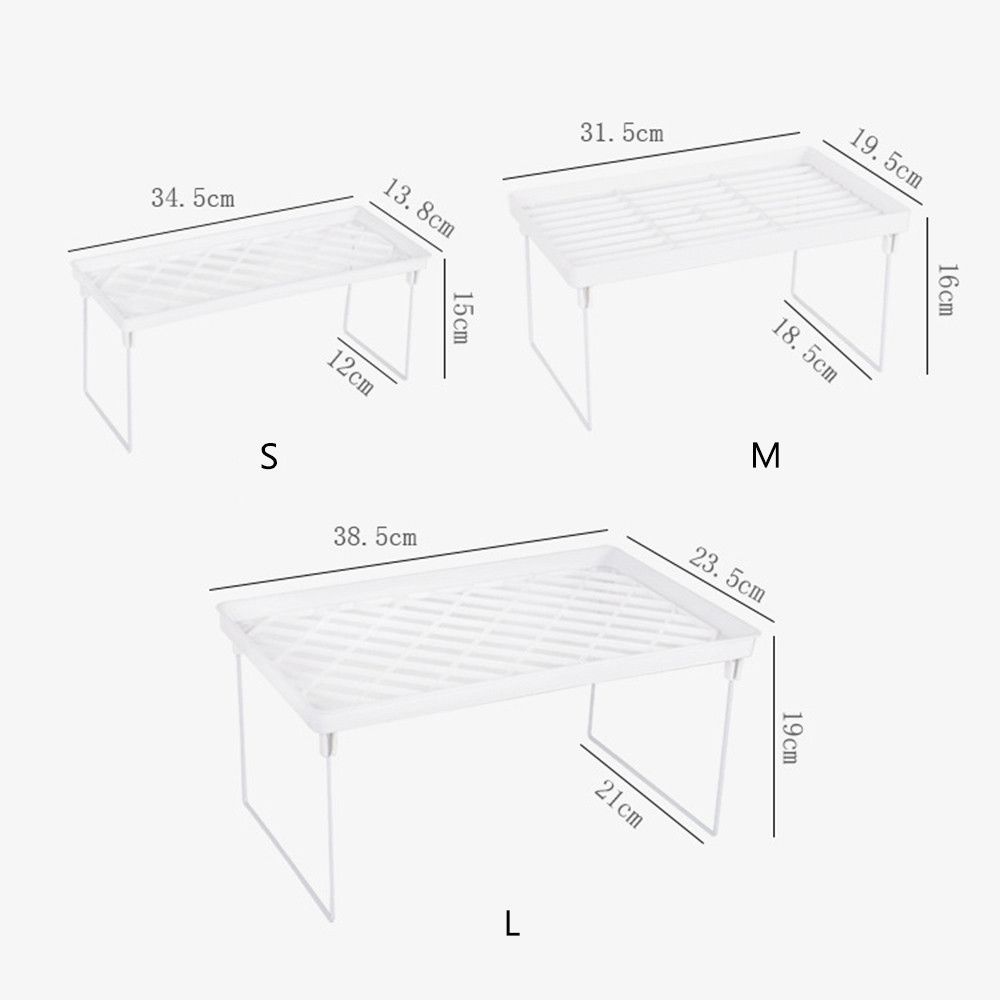 Kitchen Multifunctional Space Saving Shelf Makeup Organizer Desktop Storage Holder Storage Rack