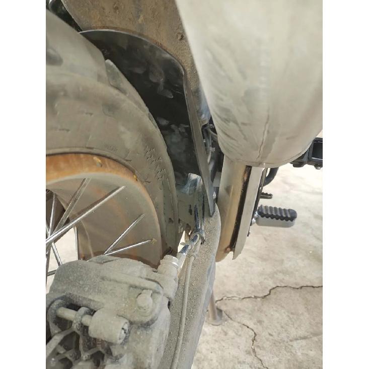Motorcycle Accessories Rear Mud Plate Guard Rear Tire Splash Fender Mudguard Extension For VOGE DSX 625 DSX 625DSX DS625X DSX625