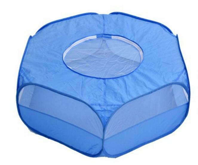 Waterproof Kids' T-Shaped Animal Play Tent & Ball Pool