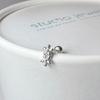 Silver 925 Twin Tiny Flower Mini Piercing (S9733557)