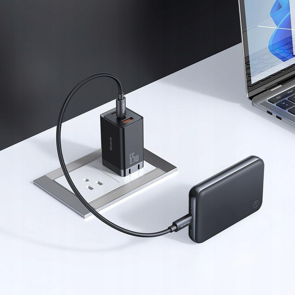 Mcdodo Пауэрбанк MagSafe 10000 мАч для телефона Быстрая зарядка Кабель USB-C