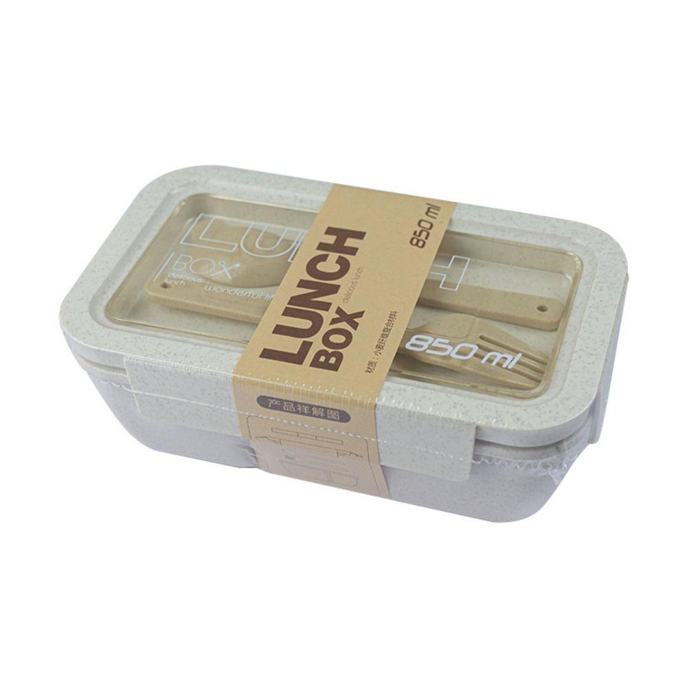 Microwave Bento Box Wheat Straw Lunch Containers New Lunch Box