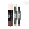 Хайлайтер с двойной головкой Concealer Stick для маскировки следов прыщей, темных кругов под глазами, контуринга, осветляющего консилера Shadow Stick, водостойкого студенческого макияжа