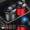 Car  For Volkswagen VW Fashion Car Portable Car Ashtray LED Light Version For Volkswagen Tharu R Polo T5 GTI Tiguan Passat R-Lin
