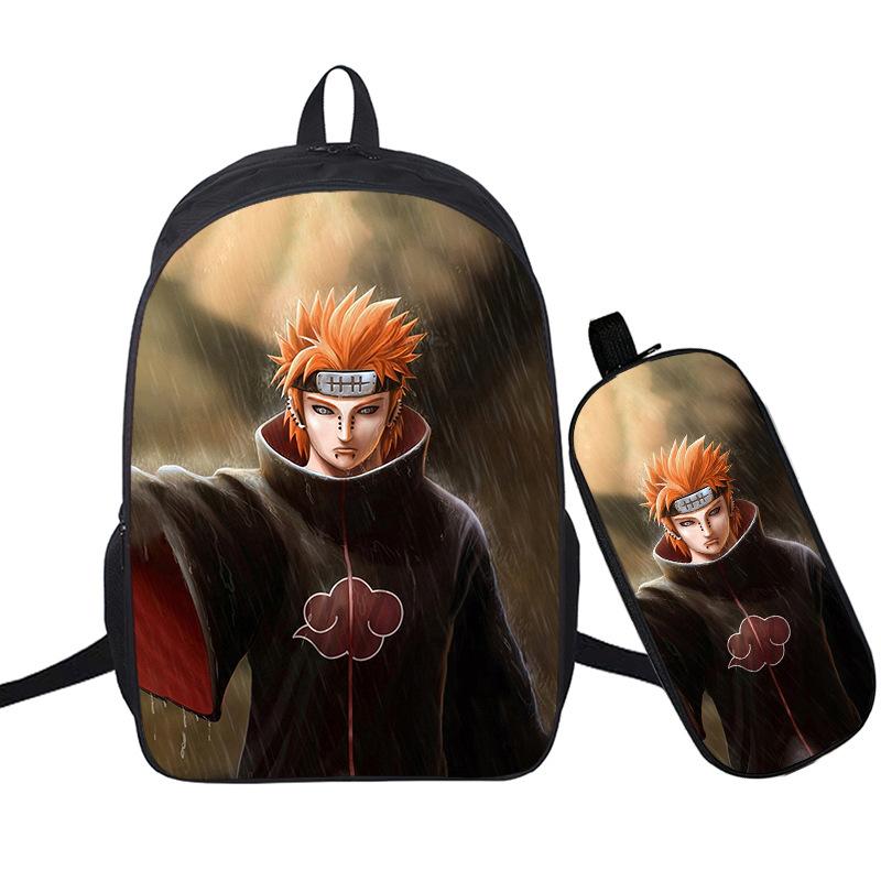 Рюкзак с 3D цифровой печатью Riman, набор из двух частей, полноцветный рюкзак, студенческий школьный рюкзак