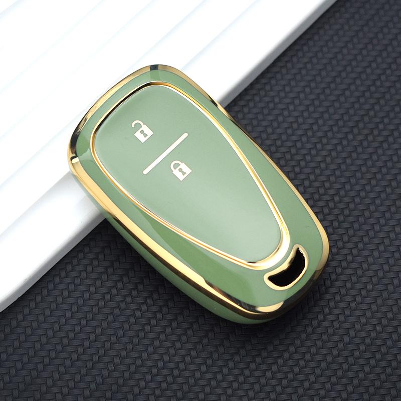 Для Chevrolet Malibu Blazer Traverse Seeker Onix Equino Volt Bolt Trax Orlando Cruze Spark Sonic Camaro ТПУ чехол для ключей от машины