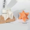 Силиконовая форма для 3D-геометрической свечи, антипригарная, легко извлекается, для DIY свечей, мыла, гипсовых украшений, декора тортов, мастики