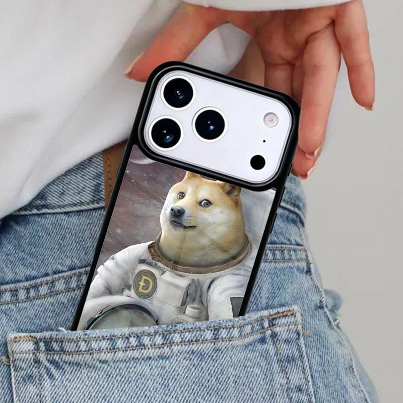 Чехол для телефона Doge Meme Kabosu Милый Забавный для iPhone 16e 15 14 13 12 17 Pro Max Plus Air 17pro Обложка Coque