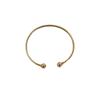 LAYERMOOD [СЕРДЦЕ] Золотой браслет с одной бусиной(925silver)
