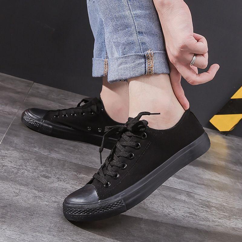 Женская обувь. Парусиновая обувь. Туфли Ins Tide. Женские низкие кеды. Студенческая спортивная повседневная обувь для скейтбординга.