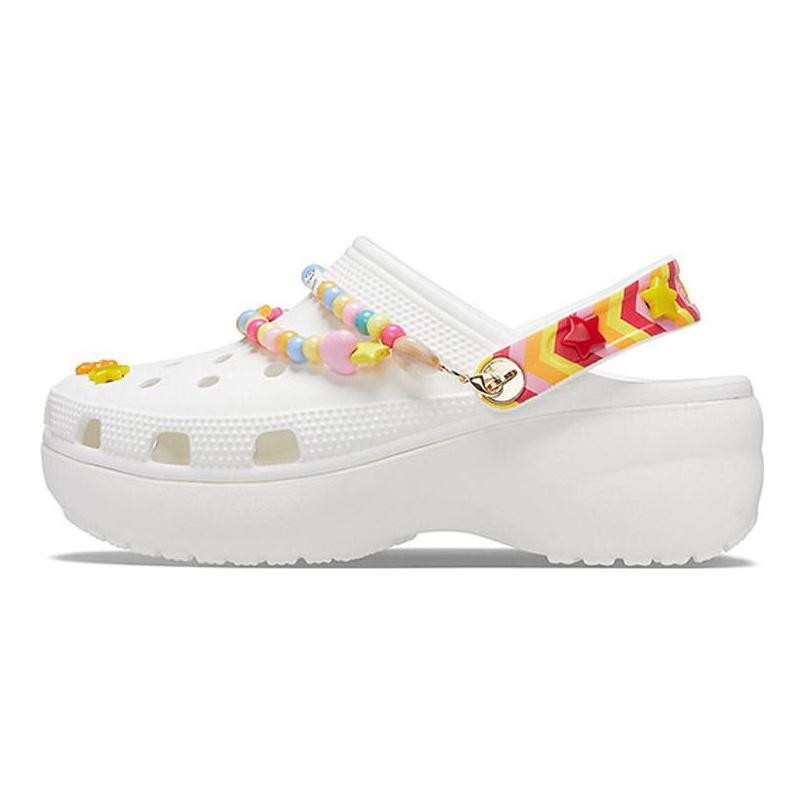 Crocs Дышащие Белые Сандалии Женские 206984-94S