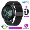 2024 New Women Smart Watch AMOLED 1.43" Screen NFC Heart Rate Blood Oxygen Bluetooth Call IP68 Waterproof  Ladies Gift Smart Watch
