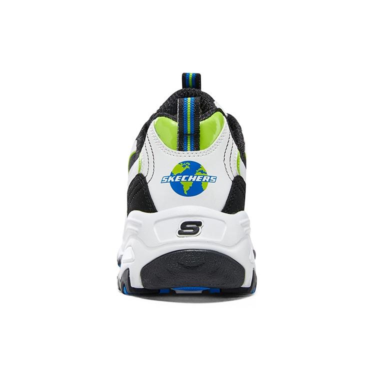 (WMNS) Skechers D'Lites 1.0 'Белый Черный Мультицвет' Женские 896262-WBMT